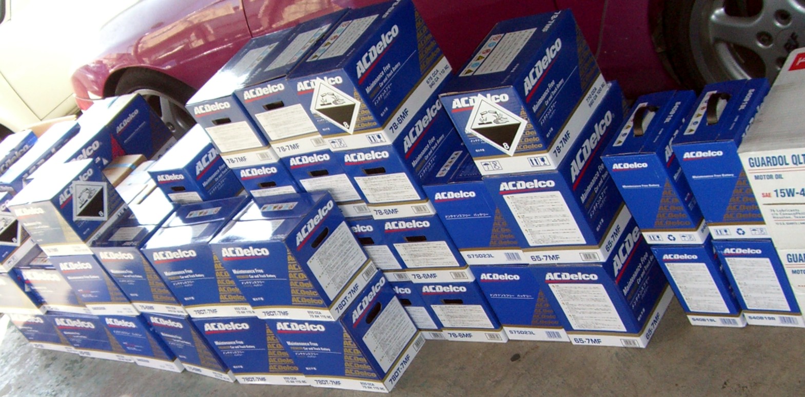 ACDelco�@�`�b�f���R �����ԃo�b�e���[��ʍ݌ɁE�����̔�