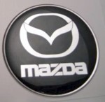�}�c�_�@�u���b�N MAZDA�@50mm ���̎�����3D�X�e�b�J�[