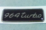 �|���V�F�@PORSCHE 964turbo �|�b�e�B���O�X�e�b�J�[